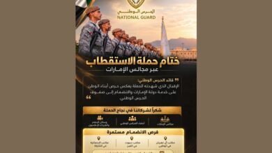 الحرس الوطني يختتم حملة الاستقطاب عبر مجالس الإمارات بعد إقبال واسع 2 الحرس الوطني يختتم حملة الاستقطاب عبر مجالس الإمارات بعد إقبال واسع