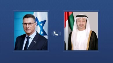 عبدالله بن زايد ووزير الخارجية الإسرائيلي يبحثان هاتفياً العلاقات الثنائية 7 عبدالله بن زايد ووزير الخارجية الإسرائيلي يبحثان هاتفياً العلاقات الثنائية