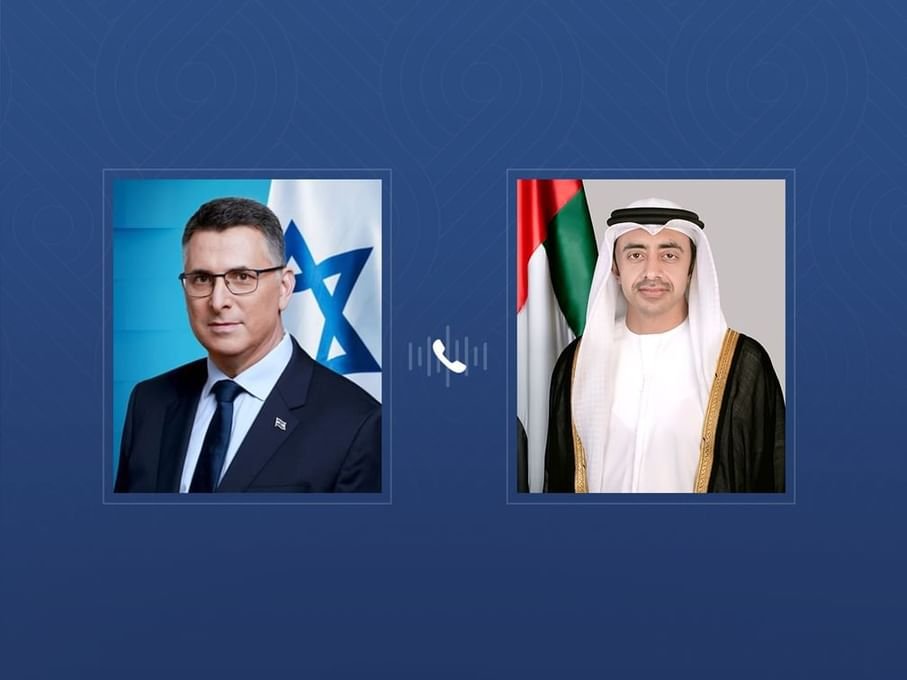 عبدالله بن زايد ووزير الخارجية الإسرائيلي يبحثان هاتفياً العلاقات الثنائية 1 عبدالله بن زايد ووزير الخارجية الإسرائيلي يبحثان هاتفياً العلاقات الثنائية