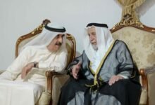 حاكما الشارقة وأم القيوين يقدمان واجب العزاء في وفاة الشيخ محمد بن سالم بن سلطان القاسمي 20 حاكما الشارقة وأم القيوين يقدمان واجب العزاء في وفاة الشيخ محمد بن سالم بن سلطان القاسمي