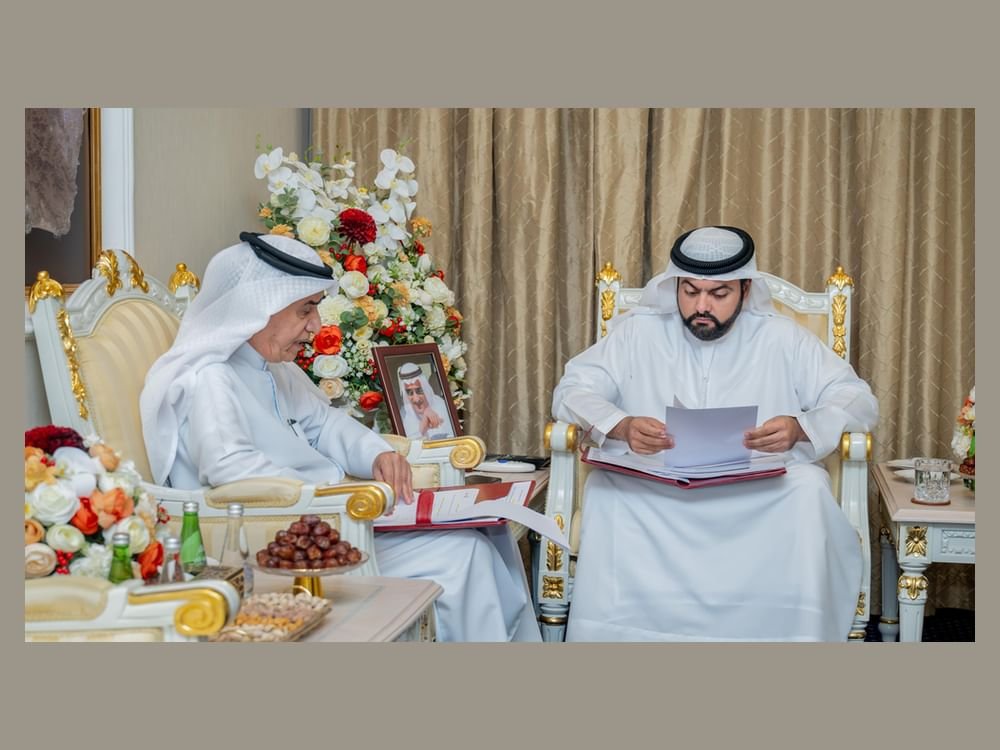 محمد الشرقي يلتقي رئيس جامعة الفجيرة ويطلع على مستجدات عملها 1 محمد الشرقي يلتقي رئيس جامعة الفجيرة ويطلع على مستجدات عملها