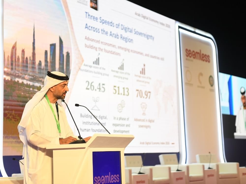 الإمارات تتصدر المؤشر العربي للاقتصاد الرقمي 2026 مع انطلاق "سيملس الشرق الأوسط" في دبي 1 الإمارات تتصدر المؤشر العربي للاقتصاد الرقمي 2026 مع انطلاق "سيملس الشرق الأوسط" في دبي