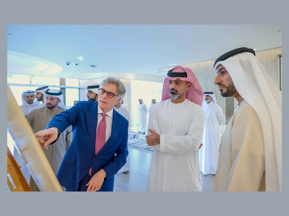 عمار بن حميد يطلع على مشاريع التطوير العقاري في منطقة الزورا بعجمان 1 عمار بن حميد يطلع على مشاريع التطوير العقاري في منطقة الزورا بعجمان