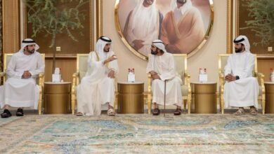 محمد بن راشد يتقبّل التعازي في وفاة أحمد بن راشد لليوم الثاني على التوالي 3 محمد بن راشد يتقبّل التعازي في وفاة أحمد بن راشد لليوم الثاني على التوالي