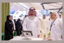 عمار بن حميد يدشن حزمة خدمات رقمية للتنظيم الإيجاري بمعرض عجمان العقاري