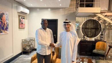 رئيس الغابون يستقبل ثاني الزيودي .. ويؤكد حرص بلاده على تطوير الشراكة التجارية والإستثمارية مع الإمارات