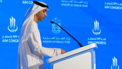 الزيودي في "قمّة AIM للاستثمار": الإمارات رسخت مكانتها مركزاً عالمياً للتجارة والاستثمار 2 الزيودي في "قمّة AIM للاستثمار": الإمارات رسخت مكانتها مركزاً عالمياً للتجارة والاستثمار