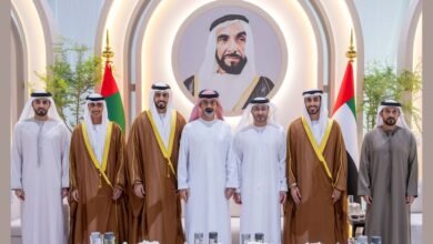 عمار بن حميد يحضر أفراح الشامسي والسالمي في أبوظبي 2 عمار بن حميد يحضر أفراح الشامسي والسالمي في أبوظبي
