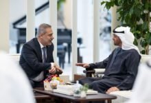 رئيس الدولة يستقبل وزير الخارجية التركي 6 رئيس الدولة يستقبل وزير الخارجية التركي