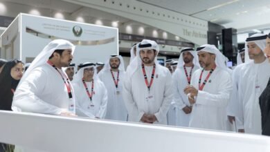 مكتوم بن محمد يزور المعرض المصاحب لمؤتمر الأمم المتحدة الـ15 لمنع الجريمة والعدالة الجنائية – أبوظبي 2026 4 مكتوم بن محمد يزور المعرض المصاحب لمؤتمر الأمم المتحدة الـ15 لمنع الجريمة والعدالة الجنائية – أبوظبي 2026