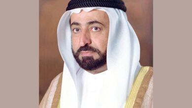 ديوان حاكم الشارقة ينعى الشيخ محمد بن سالم بن سلطان القاسمي