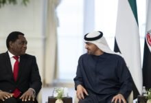 رئيس الدولة و رئيس زامبيا يبحثان تعزيز علاقات التعاون بين البلدين 6 رئيس الدولة و رئيس زامبيا يبحثان تعزيز علاقات التعاون بين البلدين