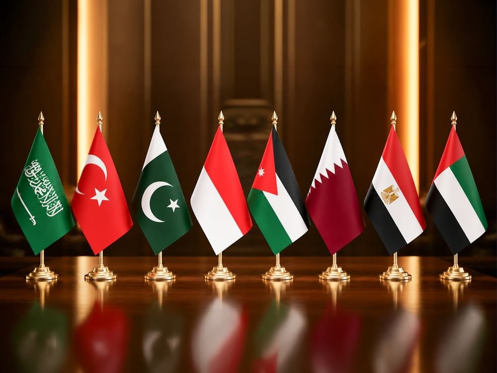 بيان مشترك لوزراء خارجية كل من الإمارات ومصر وقطر والأردن وإندونيسيا وباكستان وتركيا والسعودية 1 بيان مشترك لوزراء خارجية كل من الإمارات ومصر وقطر والأردن وإندونيسيا وباكستان وتركيا والسعودية