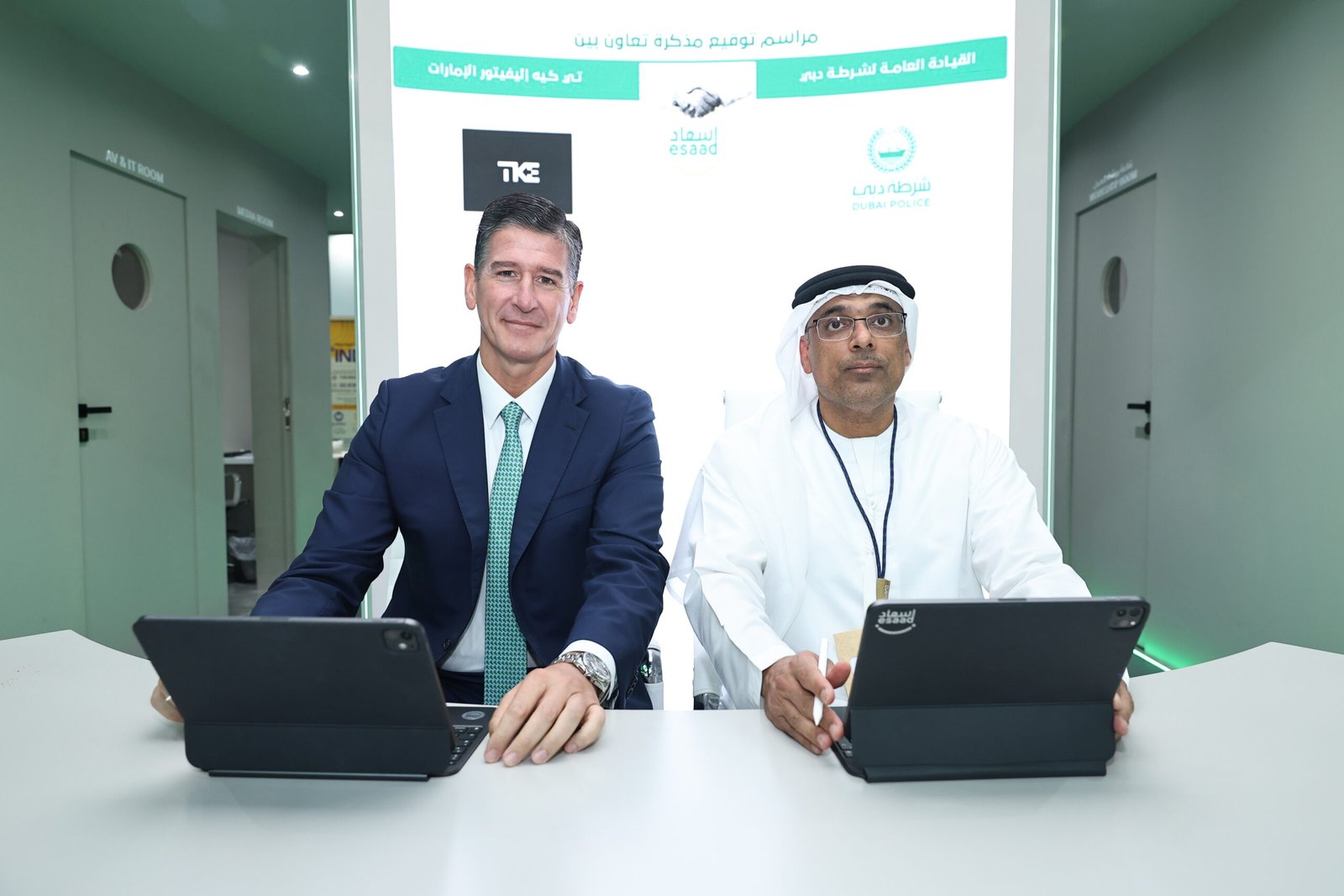 إسعاد شرطة دبي تضم شركة "تيه كيه إيليفيتور" إلى خياراتها في قطاع السكن 1 شرطة دبي
