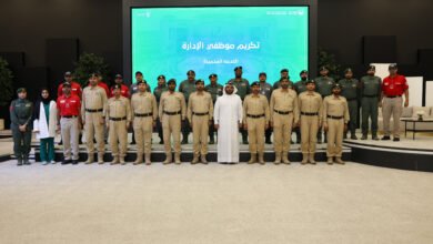 حارب الشامسي يكرّم المتميزين في الإدارة العامة لأمن الهيئات والمنشآت والطوارئ 2 حارب الشامسي يكرّم المتميزين في الإدارة العامة لأمن الهيئات والمنشآت والطوارئ