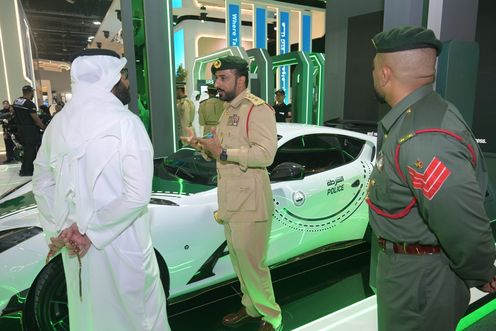 شرطة دبي تختتم مشاركتها في "رؤية 2026" وسط إقبال من الكفاءات الوطنية الشابة 1 شرطة دبي