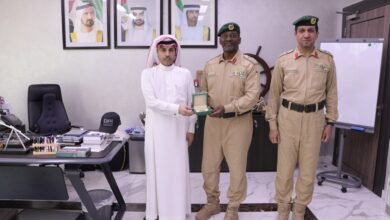 شرطة دبي تكرم سعودي لشجاعته في إنقاذ شخص من الغرق 2 شرطة دبي