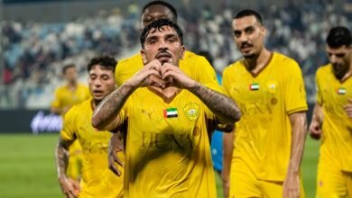 الوصل يعمق جراح بني ياس ويتصدر دوري أدنوك مؤقتًا 4 لاعبو الوصل