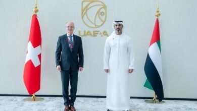 رئيس جهاز الإمارات للمحاسبة يستقبل مسؤولين دوليين على هامش "مؤتمر منع الجريمة والعدالة الجنائية" 4 رئيس جهاز الإمارات للمحاسبة
