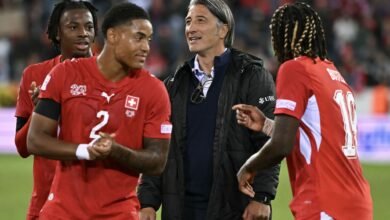 سويسرا تهزم سلوفينيا واسكتلندا تسجل فوزها الأول بدوري الأمم الأوروبية 4 سويسرا