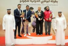 "كلباء لرياضة المرأة" و"الفجيرة للفنون القتالية" يتوجان بلقبي "دولية الجودو" المفتوحة 34 كلباء لرياضة المرأة