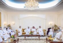 عمار بن حميد يقدم واجب العزاء في وفاة فاطمة حمد عبدالله 26 عمار بن حميد