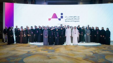 حميد بن عمار يطّلع على مشاريع ومخرجات مختبر عجمان للذكاء الاصطناعي 2 حميد بن عمار