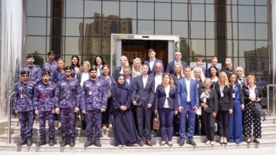 وفد صربي يطلع على تجربة شرطة عجمان في تطوير الخدمات الحكومية 2 صربي