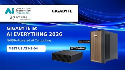 GIGABYTE تستعرض حلول الذكاء الاصطناعي المقدمة من NVIDIA من أجهزة سطح المكتب إلى أجهزة المؤسسات في معرض ومؤتمر AI Everything Abu Dhabi. . 1 GIGABYTE تستعرض حلول الذكاء الاصطناعي المقدمة من NVIDIA من أجهزة سطح المكتب إلى أجهزة المؤسسات في معرض ومؤتمر AI Everything Abu Dhabi. .