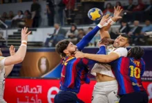 فيزبريم المجري يجرد برشلونة من كأس العالم لليد