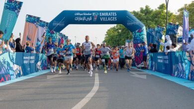 انطلاق سلسلة سباقات قرى الإمارات للجري في قدفع برعاية ذياب بن محمد بن زايد 4 قرى الإمارات