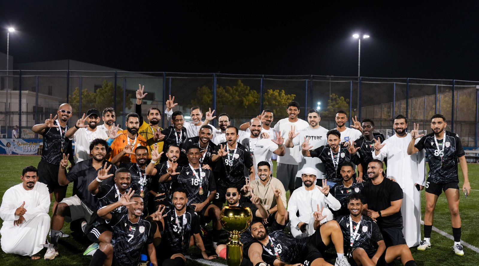 "أمن المواصلات" يحرز كأس السوبر لكرة القدم المصغرة 1 أمن المواصلات