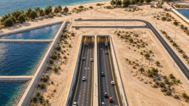 دائرة البلديات والنقل تستكمل المرحلة الأولى من مشروع «طريق الجزر الوسطية» بقيمة 2.85 مليار درهم في 2027 3 دائرة البلديات والنقل
