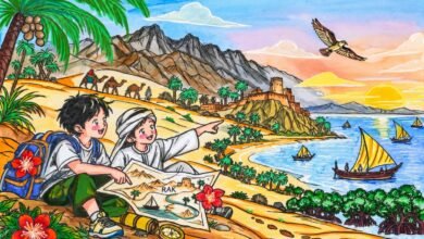 ولي عهد رأس الخيمة يوجّه بدعوة 12 طالباً فائزاً بمسابقة رسم في الصين وعائلاتهم لزيارة الإمارة 3 ولي عهد رأس الخيمة