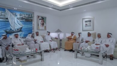 سعود بن صقر يعزي في وفاة آمنة عبدالرحيم محمد 5 سعود بن صقر
