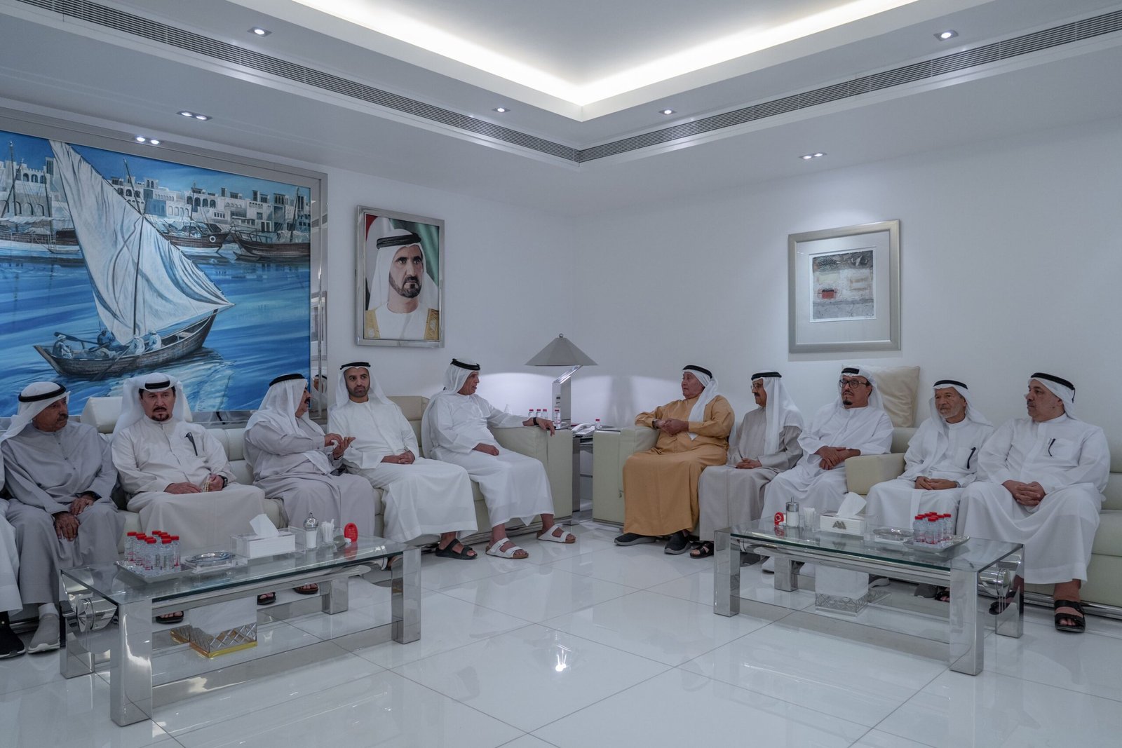 سعود بن صقر يعزي في وفاة آمنة عبدالرحيم محمد 1 سعود بن صقر