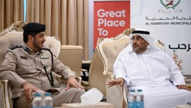 بلدية ومركز شرطة الحمرية يبحثان التنسيق والتكامل في الملفات المشتركة 2 بلدية ومركز شرطة الحمرية