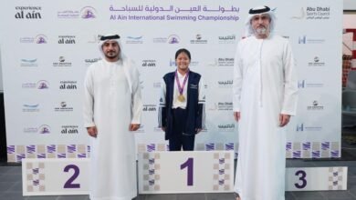 أبوظبي للرياضات المائية يحصد 23 ميدالية في بطولة العين للسباحة 2 أبوظبي للرياضات المائية يحصد 23 ميدالية في بطولة العين للسباحة