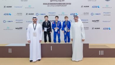 بني ياس يتصدر براعم بطولة خالد بن محمد بن زايد للجوجيتسو