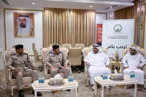 بلدية ومركز شرطة الحمرية يبحثان التنسيق والتكامل في الملفات المشتركة