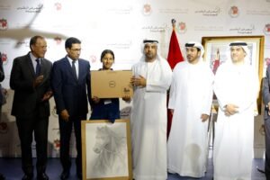 جناح الإمارات يحتفي بالإبداع الشعري والمواهب الفنية في معرض الفرس للجديدة بالمغرب