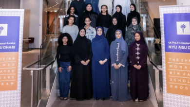 جامعة نيويورك أبوظبي ترحِّب بدفعة 2026-2027 من برنامج منحة الشيخ محمد بن زايد للتعليم العالي 2 جامعة نيويورك