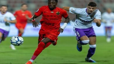 مباراة شباب الأهلي والعين