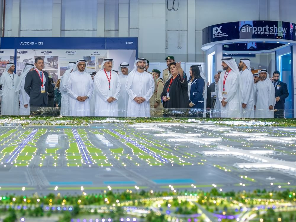 منصور بن محمد يفتتح "معرض المطارات 2026" ويطّلع على أحدث ابتكارات وحلول قطاع الطيران 1 منصور بن محمد يفتتح "معرض المطارات 2026" ويطّلع على أحدث ابتكارات وحلول قطاع الطيران