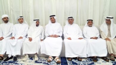 سعود بن صقر يعزي في وفاة آمنة أحمد الصم الشحي 2 سعود بن صقر يعزي في وفاة آمنة أحمد الصم الشحي