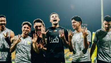 الوصل يقسو على كلباء برباعية بيضاء 2 الوصل يقسو على كلباء برباعية بيضاء