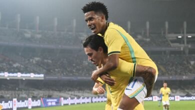 البرازيل تستعرض عضلاتها برباعية في الهند 2 البرازيل تستعرض عضلاتها برباعية في الهند