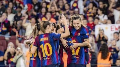 برشلونة يقهر ريال مدريد بسباعية تاريخية في كلاسيكو السيدات