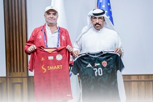 الوحدة بالزي الأسود أمام ناساف الأوزبكي 1 الوحدة بالزي الأسود أمام ناساف الأوزبكي