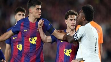 كلاسيكو "مرتفع الخطورة" بين برشلونة وريال مدريد 2 كلاسيكو برشلونة وريال مدريد